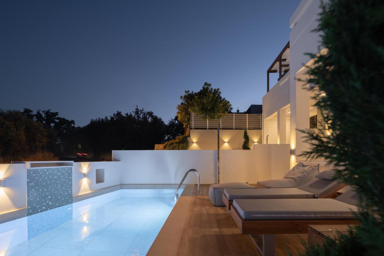 De Light Boutique Villas I II & III - Close To Rethymno, By Thinkvilla Atsipopoulo Zewnętrze zdjęcie