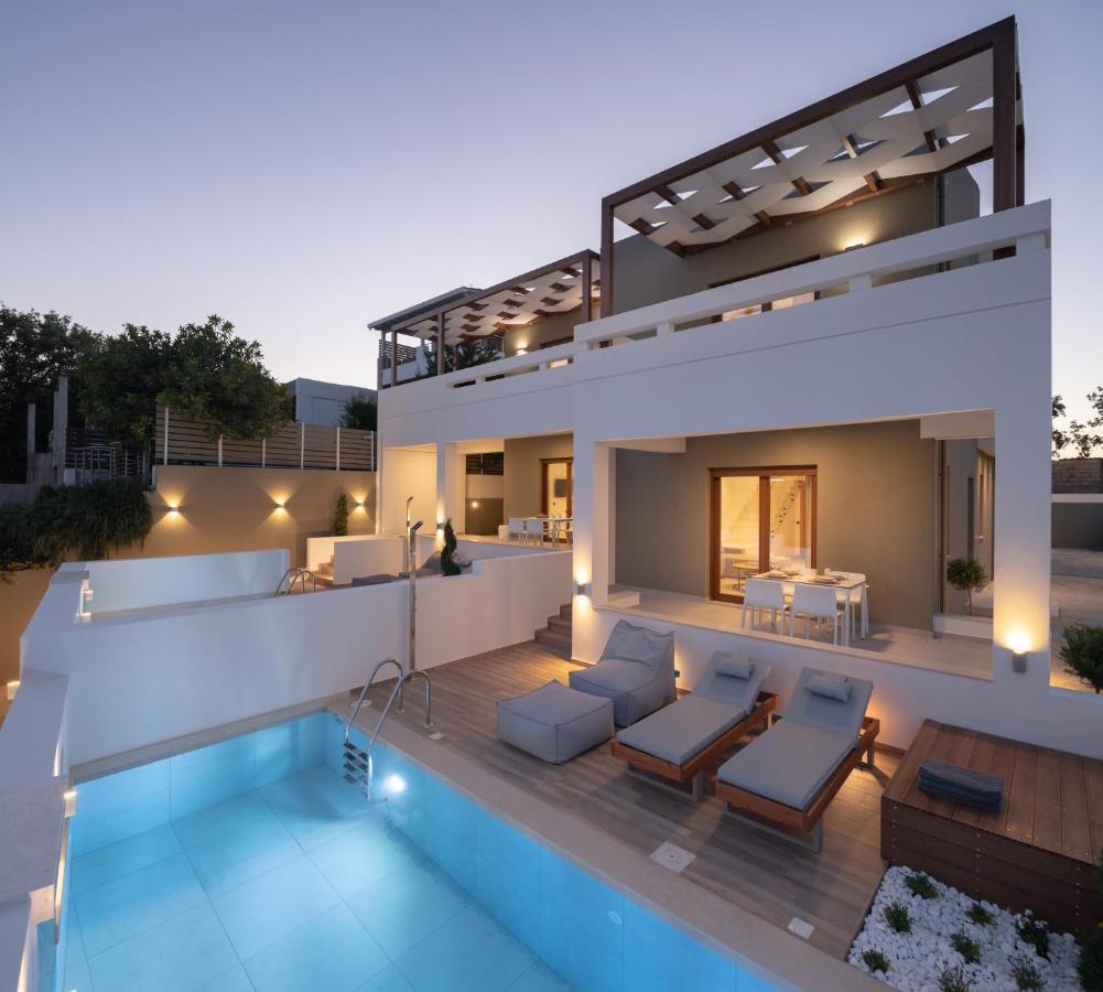 De Light Boutique Villas I II & III - Close To Rethymno, By Thinkvilla Atsipopoulo Zewnętrze zdjęcie