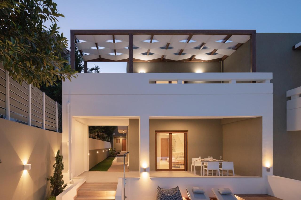 De Light Boutique Villas I II & III - Close To Rethymno, By Thinkvilla Atsipopoulo Zewnętrze zdjęcie