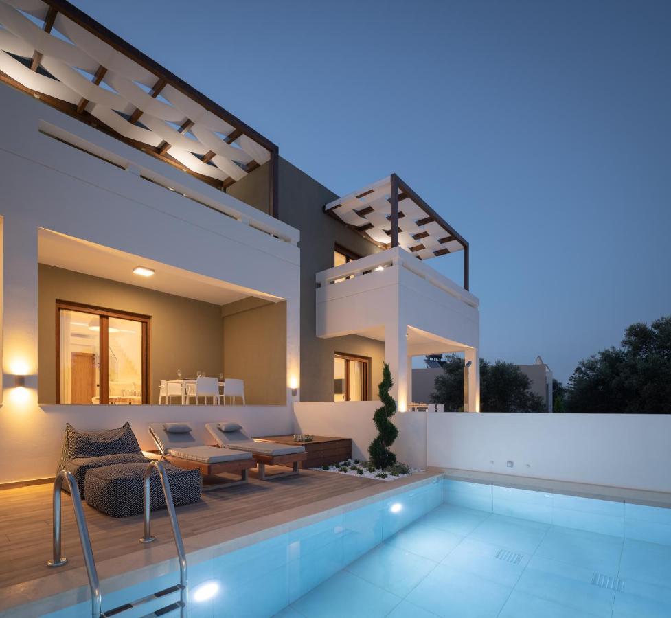 De Light Boutique Villas I II & III - Close To Rethymno, By Thinkvilla Atsipopoulo Zewnętrze zdjęcie