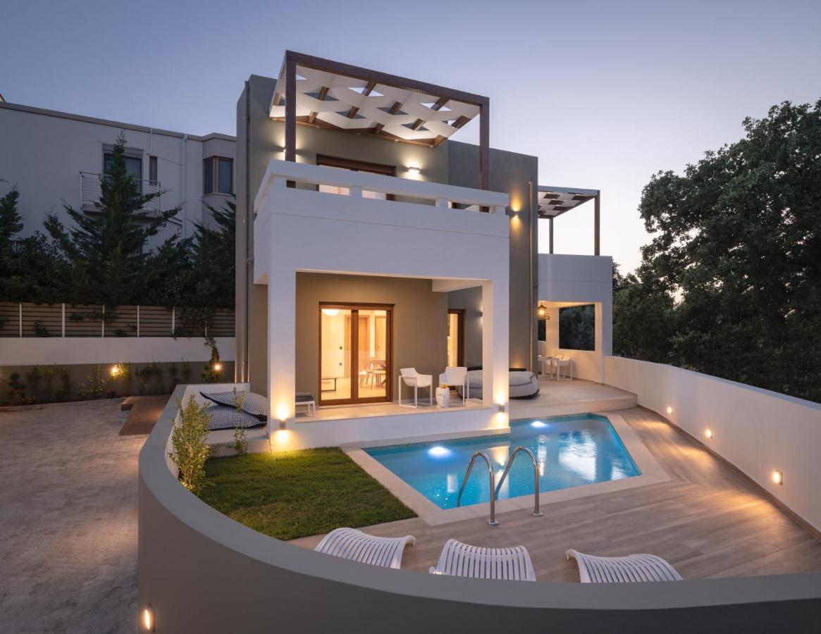 De Light Boutique Villas I II & III - Close To Rethymno, By Thinkvilla Atsipopoulo Zewnętrze zdjęcie