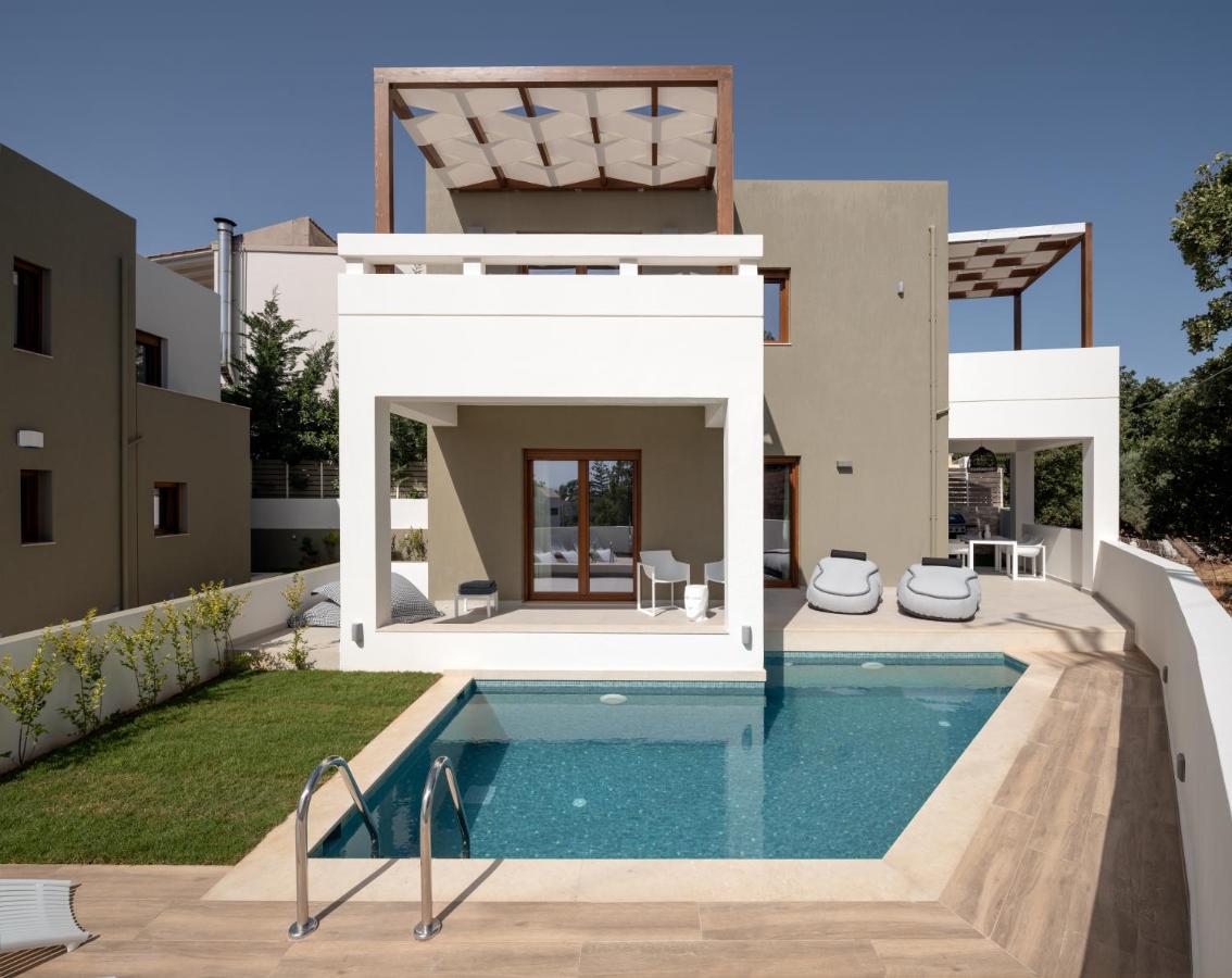 De Light Boutique Villas I II & III - Close To Rethymno, By Thinkvilla Atsipopoulo Zewnętrze zdjęcie