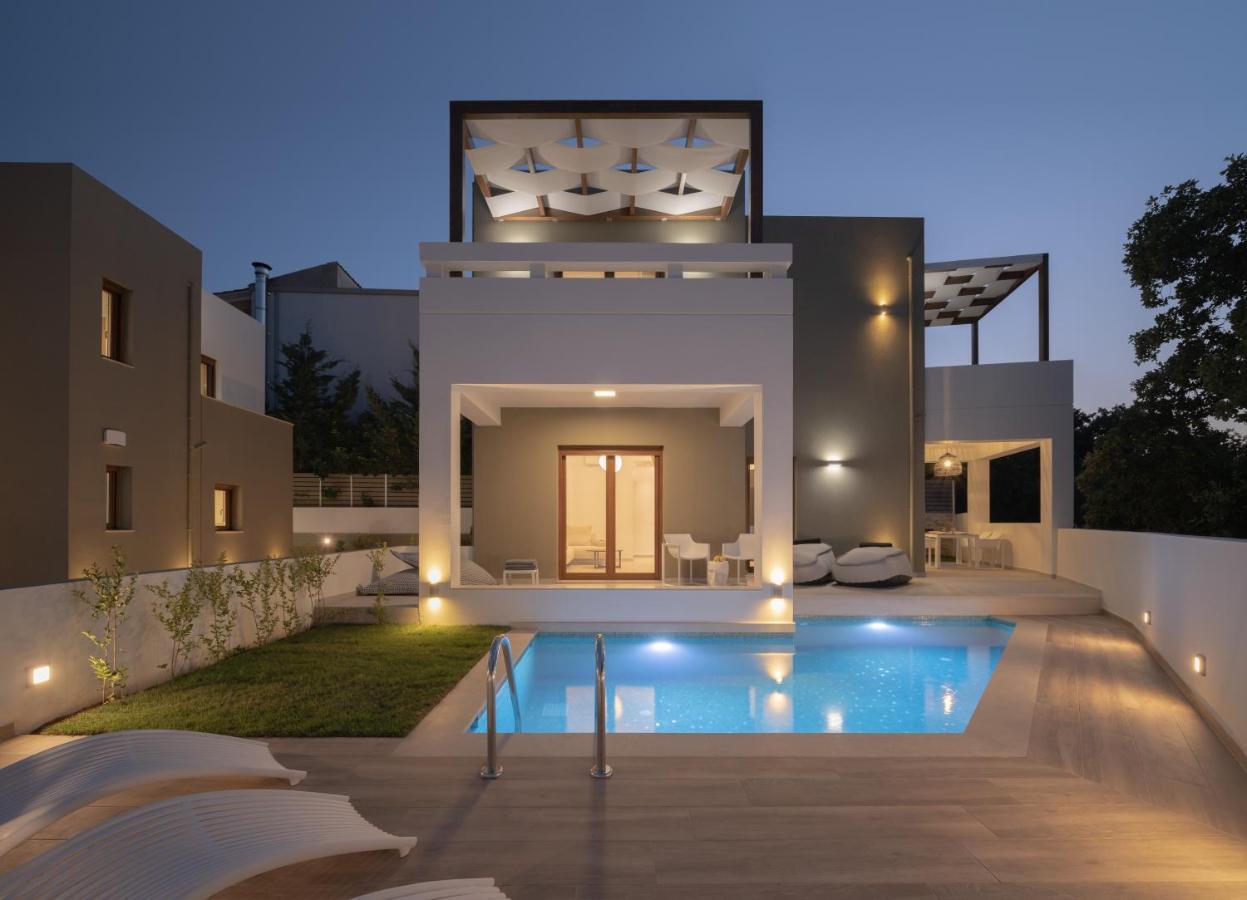 De Light Boutique Villas I II & III - Close To Rethymno, By Thinkvilla Atsipopoulo Zewnętrze zdjęcie